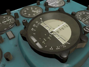 mi-8mt mi-17mt right panels board russian 3D Model