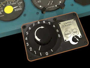 mi-8mt mi-17mt right panels board russian 3D Model