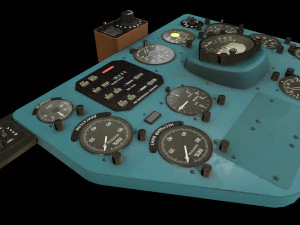 mi-8mt mi-17mt right panels board russian 3D Model