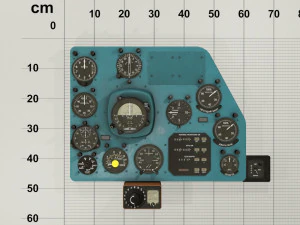 mi-8mt mi-17mt right panels board russian 3D Model