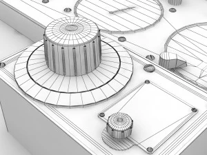 mi-8mt mi-17mt right panels board russian 3D Model