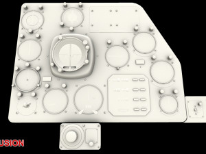 mi-8mt mi-17mt right panels board russian 3D 模型
