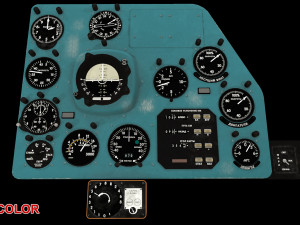 mi-8mt mi-17mt right panels board russian 3D 模型