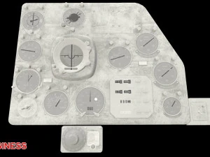 mi-8mt mi-17mt right panels board russian 3D Model