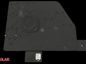 mi-8mt mi-17mt right panels board russian 3D 模型