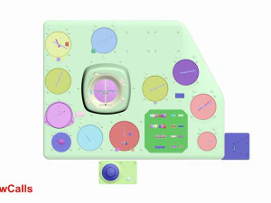 mi-8mt mi-17mt right panels board russian 3D Model