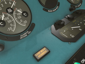 mi-8mt mi-17mt central panels board english Modelo 3D