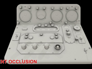 mi-8mt mi-17mt central panels board english Modelo 3D