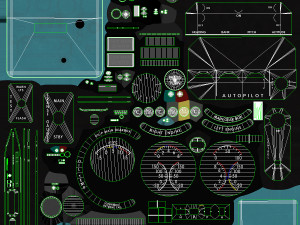 mi-8mt mi-17mt central panels board english Modelo 3D