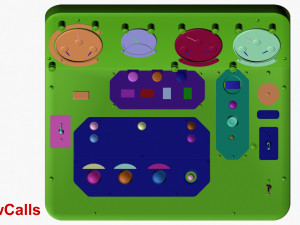 mi-8mt mi-17mt central panels board english Modelo 3D