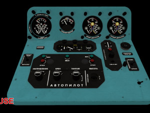 mi-8mt mi-17mt central panels board russian Modello 3D