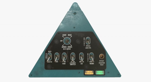 mi-8mt mi-17mt left triangular board english 3D 모델 .c4d .max .obj .3ds .fbx .stl .blend 