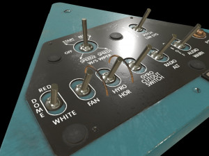 mi-8mt mi-17mt left triangular board english 3D 모델