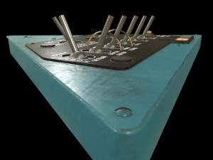 mi-8mt mi-17mt left triangular board russian Modèle 3D