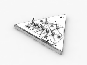 mi-8mt mi-17mt left triangular board russian Modèle 3D