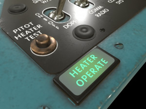 mi-8mt mi-17mt right triangular board english 3D Model