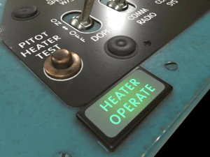 Mi-8MT Right Triangular Panels Board --248-- 3D Model