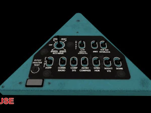 Mi-8MT Right Triangular Panels Board --248-- 3D Model