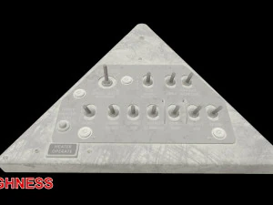 Mi-8MT Right Triangular Panels Board --248-- 3D Model