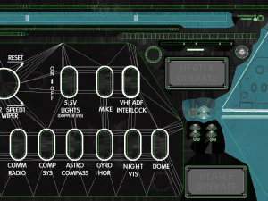 Mi-8MT Right Triangular Panels Board --248-- 3D Model