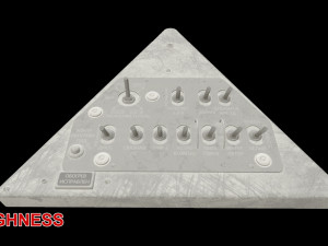 mi-8mt mi-17mt right triangular board russian Modello 3D