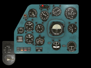 mi-8mt mi-17mt left panels board english 3D-Modell
