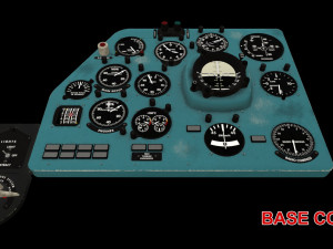 mi-8mt mi-17mt left panels board english 3D-Modell
