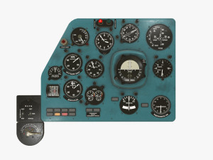 mi-8mt mi-17mt left panels board russian 3D मॉडल