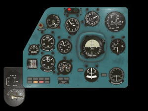 mi-8mt mi-17mt left panels board russian 3D Model