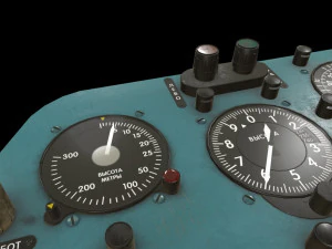 mi-8mt mi-17mt left panels board russian 3D Model