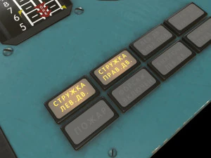 mi-8mt mi-17mt left panels board russian 3D Model