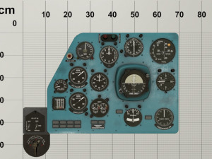 mi-8mt mi-17mt left panels board russian Modelo 3D