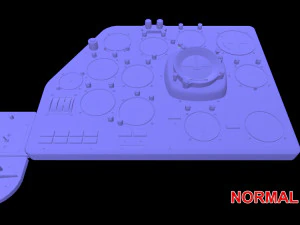 mi-8mt mi-17mt left panels board russian 3D Model