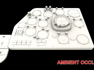 mi-8mt mi-17mt left panels board russian 3D Model