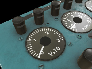mi-8mt mi-17mt power panels board russian Model 3D