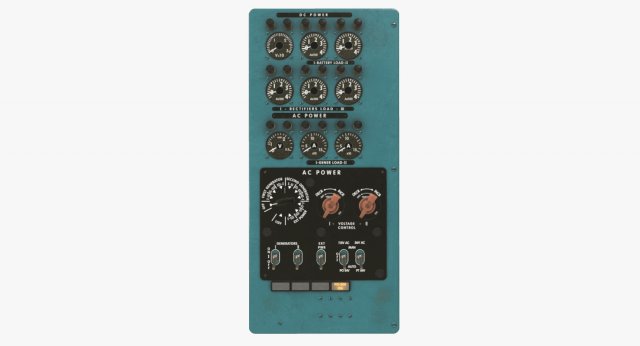 mi-8mt mi-17mt power panels board english Modèle 3D .c4d .max .obj .3ds .fbx .stl .blend 