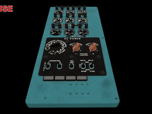 mi-8mt mi-17mt power panels board english Modèle 3D