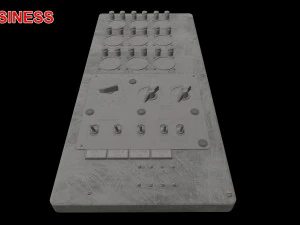 mi-8mt mi-17mt power panels board english 3D Model