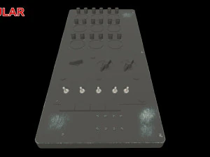 mi-8mt mi-17mt power panels board english 3D Model