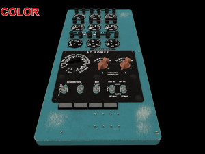 mi-8mt mi-17mt power panels board english Modèle 3D