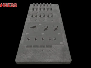 mi-8mt mi-17mt power panels board english 3D Model