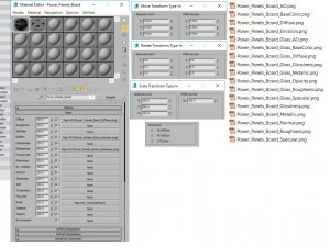 mi-8mt mi-17mt power panels board english 3D Model
