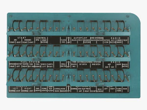 mi-8mt mi-17mt 오른쪽 회로 콘솔 영어 3D 모델