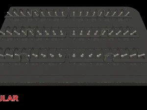 Mi-8MT Right Circuit Breaker Console --246-- 3D Model