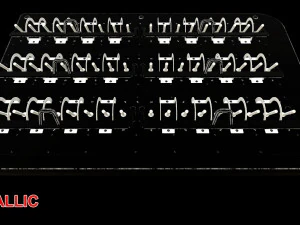 Mi-8MT Right Circuit Breaker Console --246-- 3D Model