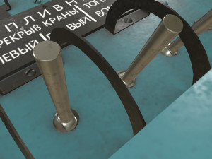 mi-8mt mi-17mt right circuit console russian 3D Model