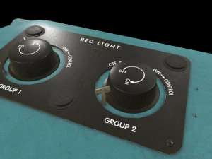 mi-8mt mi-17mt right side console english 3D Model