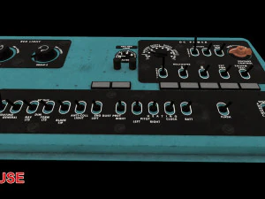 mi-8mt mi-17mt right side console english 3D Model