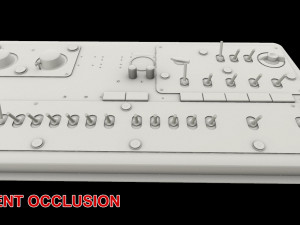 mi-8mt mi-17mt right side console russian 3D-Modell