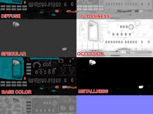 mi-8mt mi-17mt right side console russian 3D-Modell